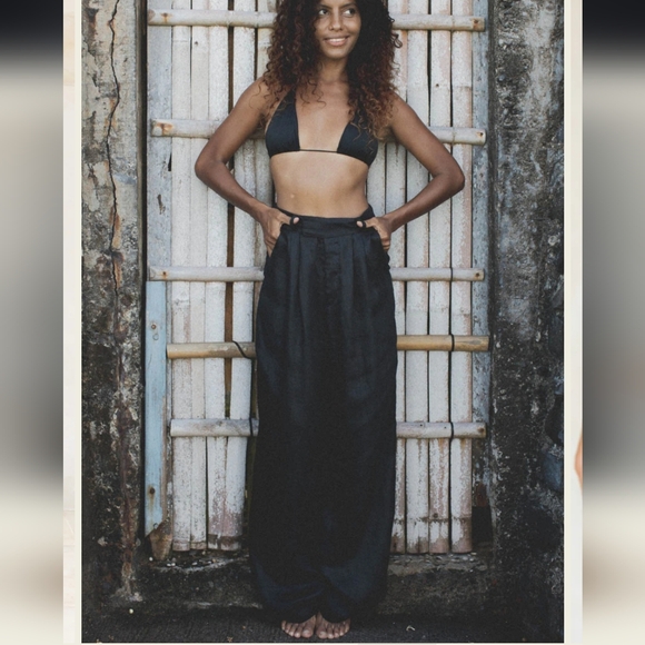 Minggu the Label Cairo Pants in Black - Picture 4 of 6